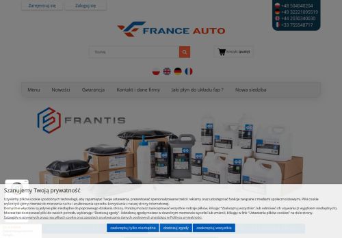 FRANCE AUTO SPÓŁKA Z OGRANICZONĄ ODPOWIEDZIALNOŚCIĄ SPÓŁKA KOMANDYTOWA